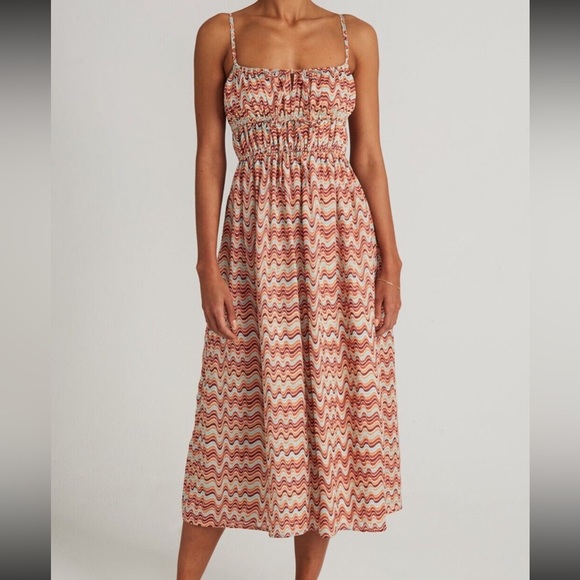 NWT Faithful the Brand Francesca Midi Dress - Picture 3 of 7